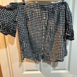 Off the shoulder shirt